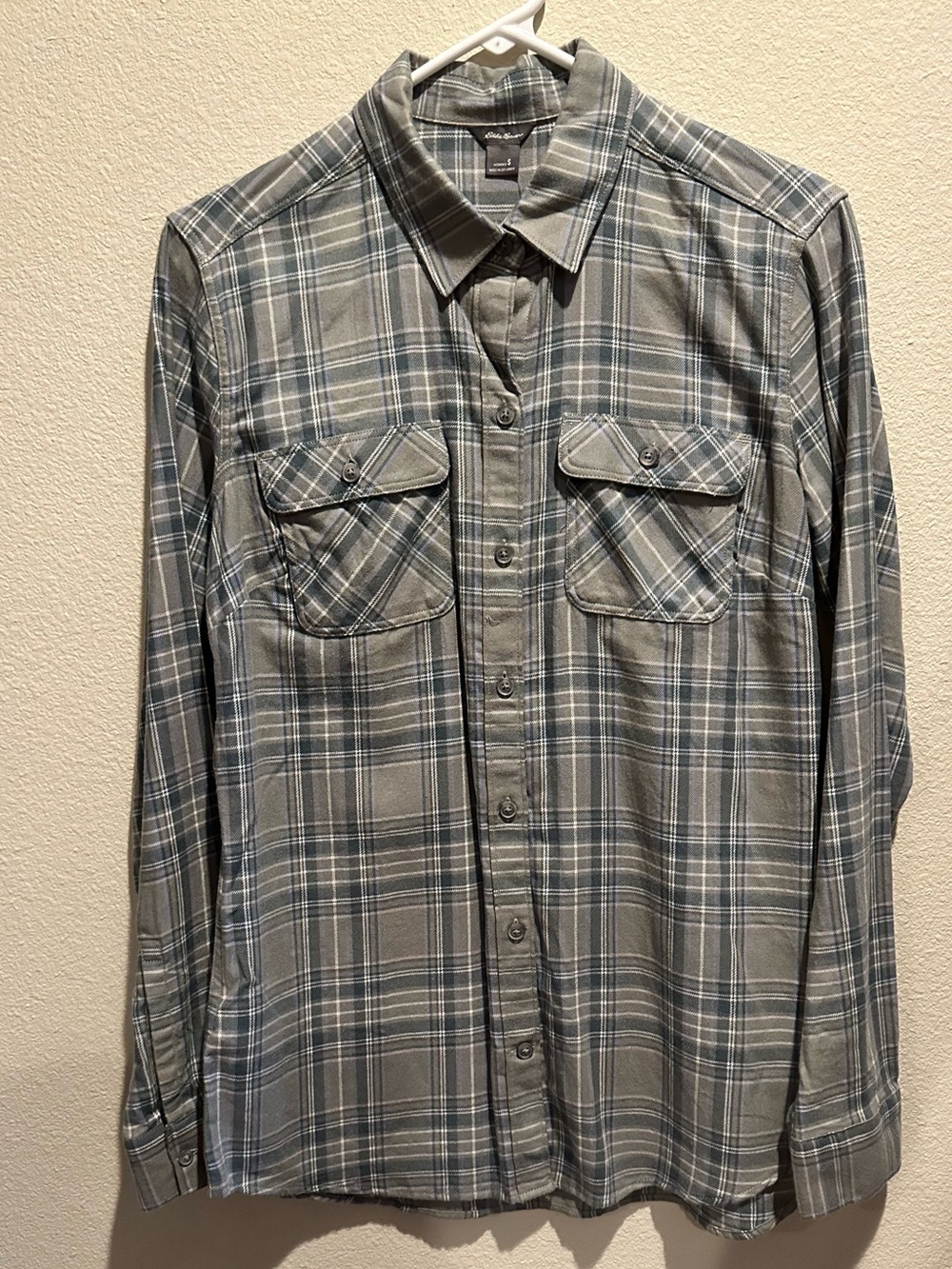 Women’s Eddie Bauer Firelight Flannel Shirt, Size Small